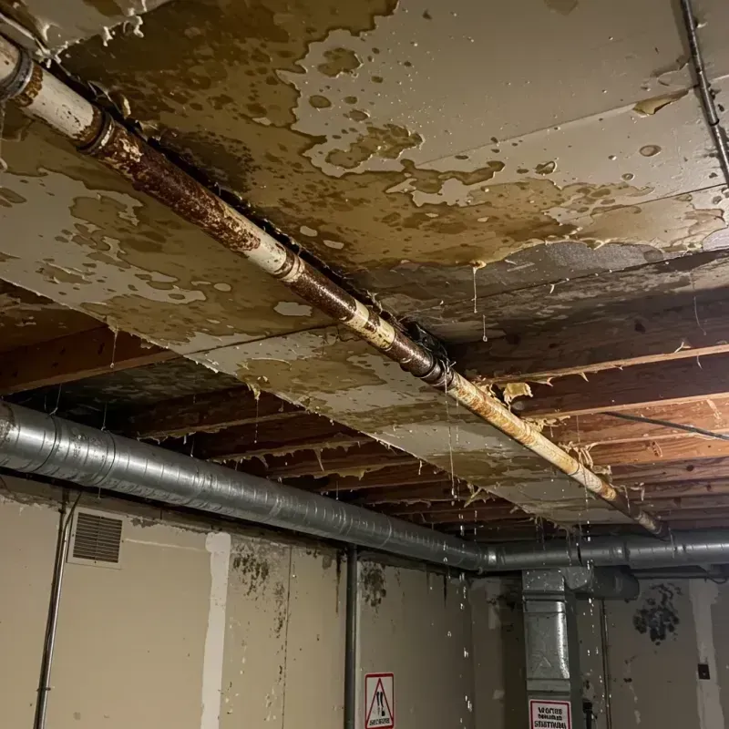 Ceiling Water Damage Repair in Hartford, ME