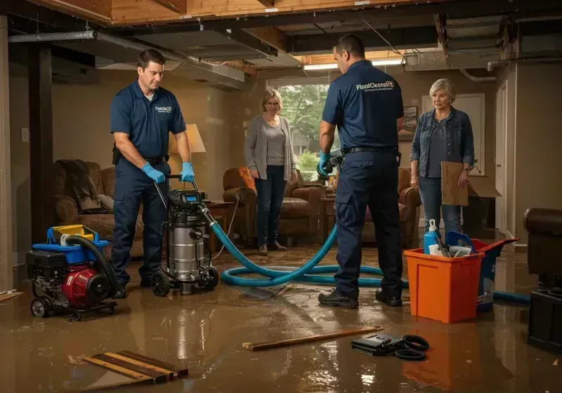 Basement Water Extraction and Removal Techniques process in Hartford, ME